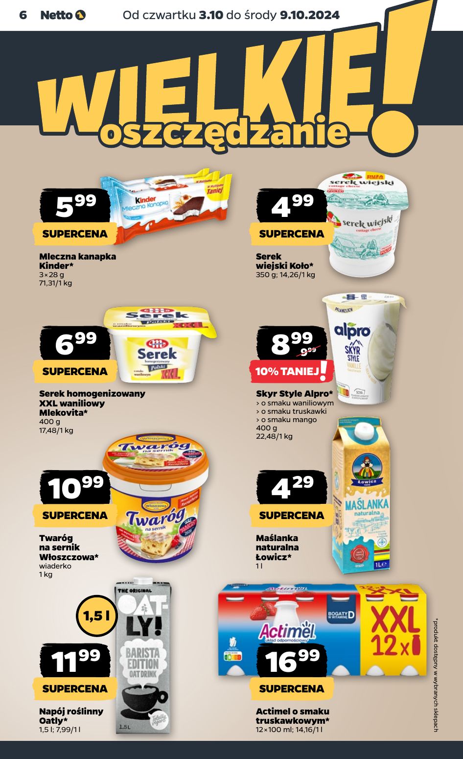 gazetka promocyjna NETTO Dyskontowe Asy - Strona 6