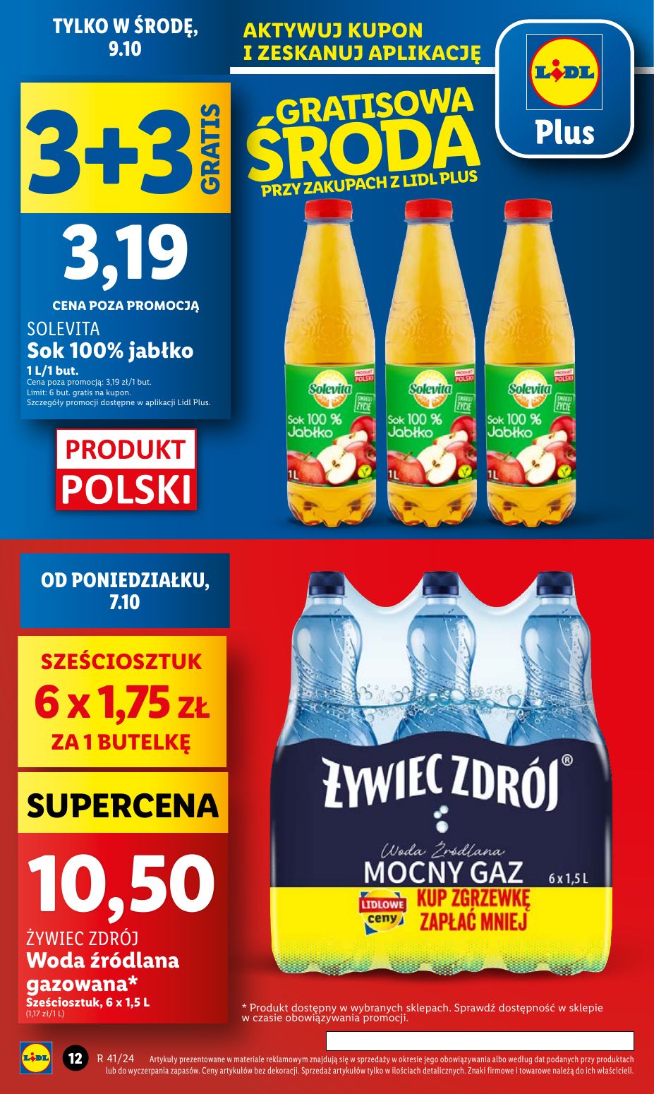 gazetka promocyjna LIDL Od poniedziałku - Strona 12