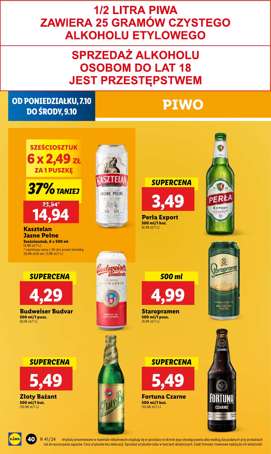 gazetka promocyjna LIDL Od poniedziałku - Strona 48