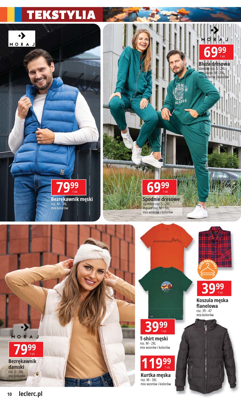 gazetka promocyjna E.Leclerc Moda i uroda w dobrej cenie - oferta rozszerzona - Strona 10