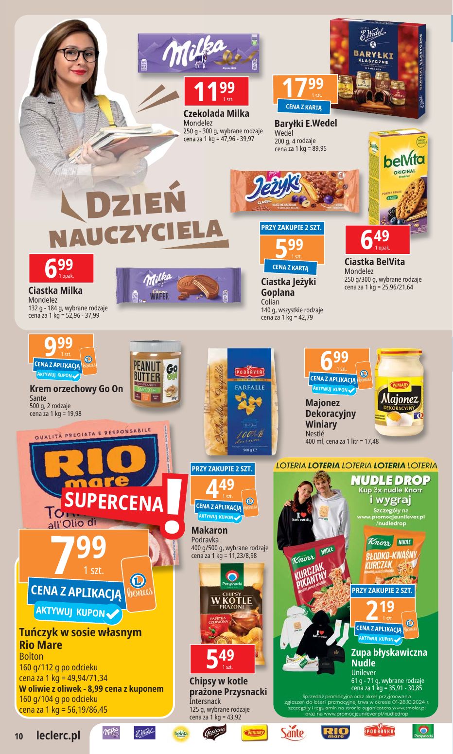 gazetka promocyjna E.Leclerc Wybór w dobrej cenie - Strona 10