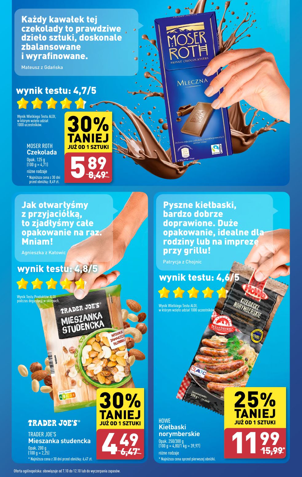 gazetka promocyjna ALDI Wielki test produktów ALDI - Strona 2