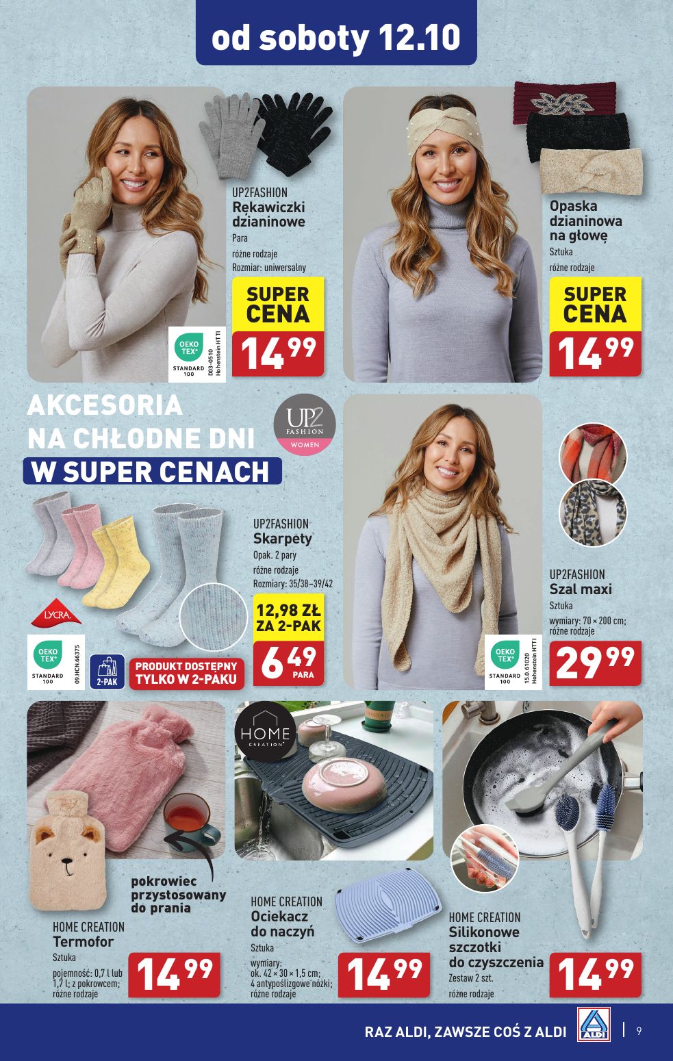 gazetka promocyjna ALDI Artykuły przemysłowe i tekstylia - Strona 9