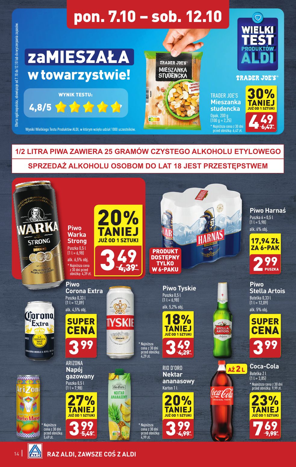 gazetka promocyjna ALDI Raz ALDI, zawsze coś z ALDI - Strona 14