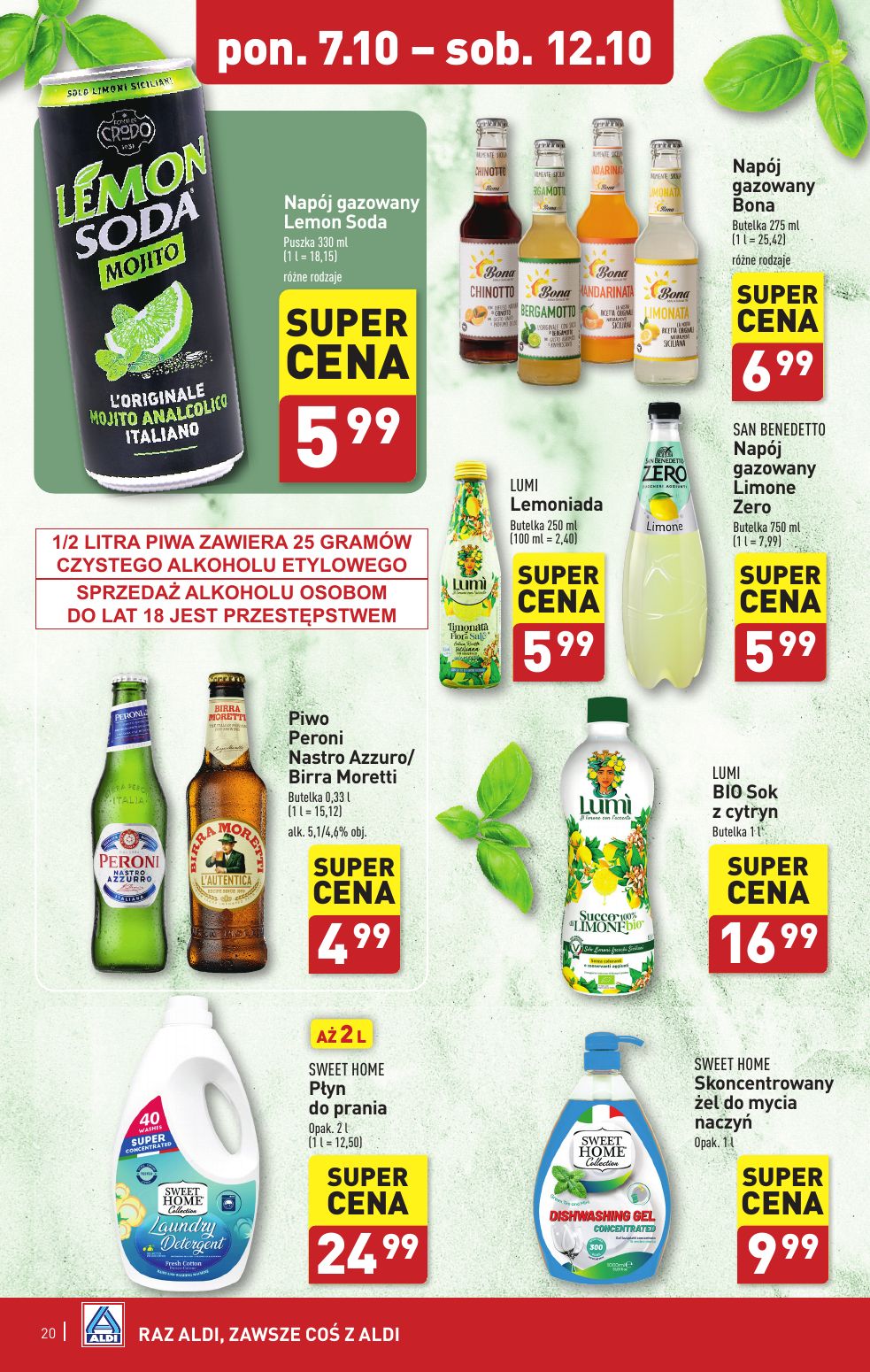 gazetka promocyjna ALDI Raz ALDI, zawsze coś z ALDI - Strona 20