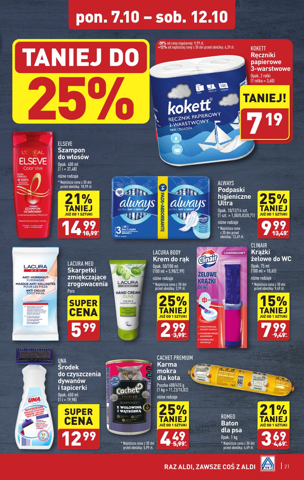 gazetka promocyjna ALDI Raz ALDI, zawsze coś z ALDI - Strona 21