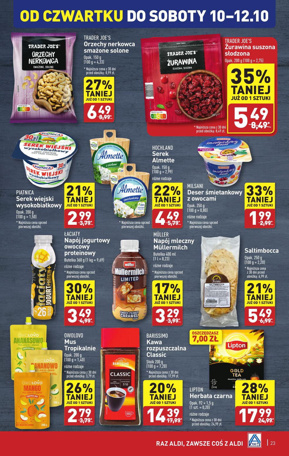 gazetka promocyjna ALDI Raz ALDI, zawsze coś z ALDI - Strona 23