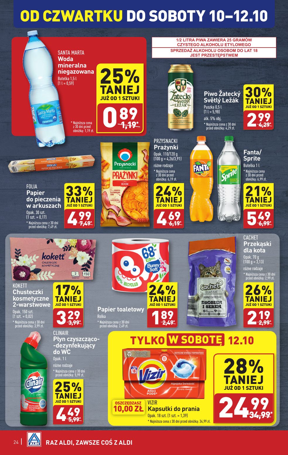 gazetka promocyjna ALDI Raz ALDI, zawsze coś z ALDI - Strona 24