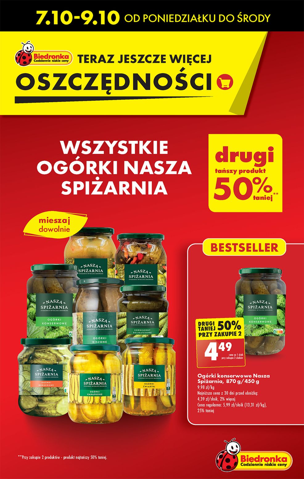 gazetka promocyjna Biedronka Od poniedziałku - Strona 5