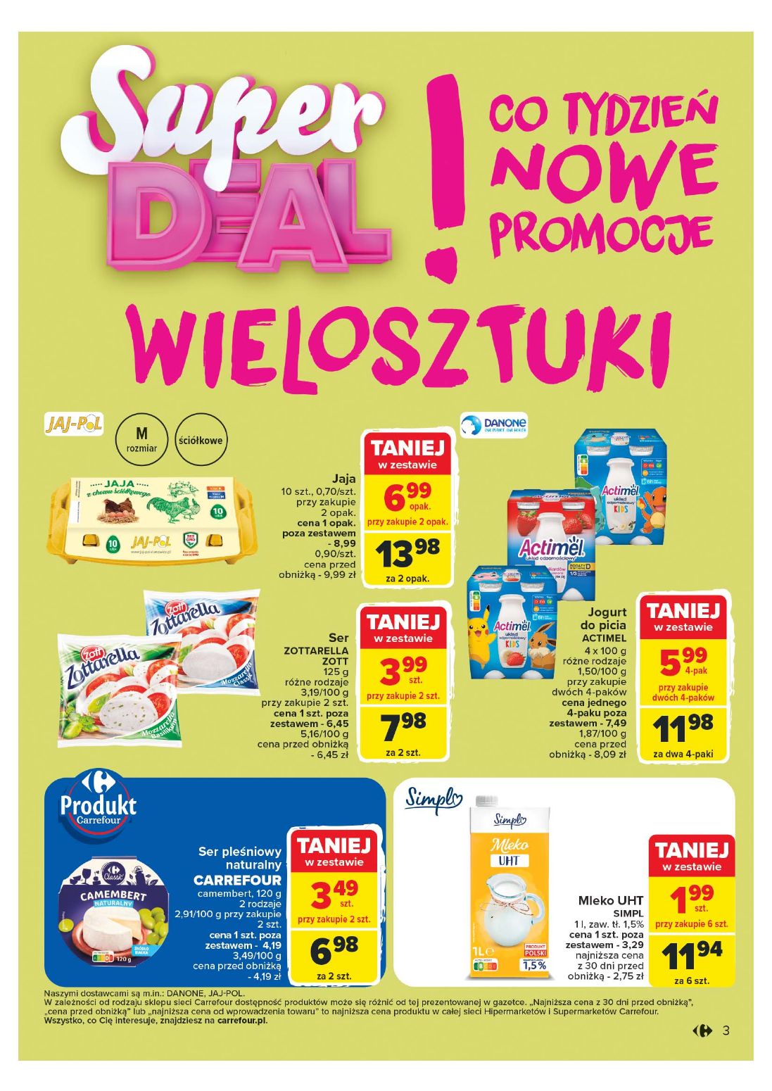 gazetka promocyjna Carrefour Market Szczęścio MAT - Strona 3