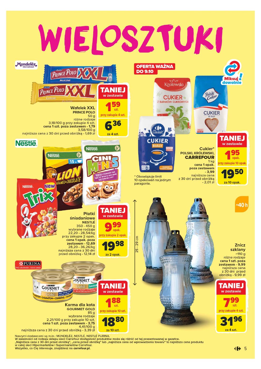 gazetka promocyjna Carrefour Market Szczęścio MAT - Strona 5