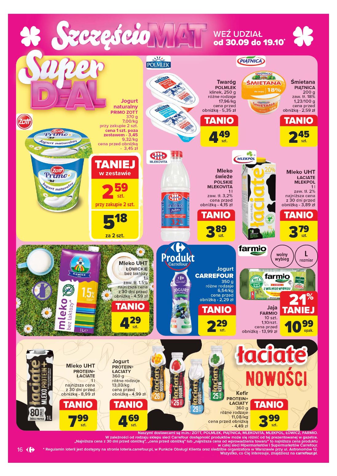 gazetka promocyjna Carrefour Market Szczęścio MAT - Strona 16