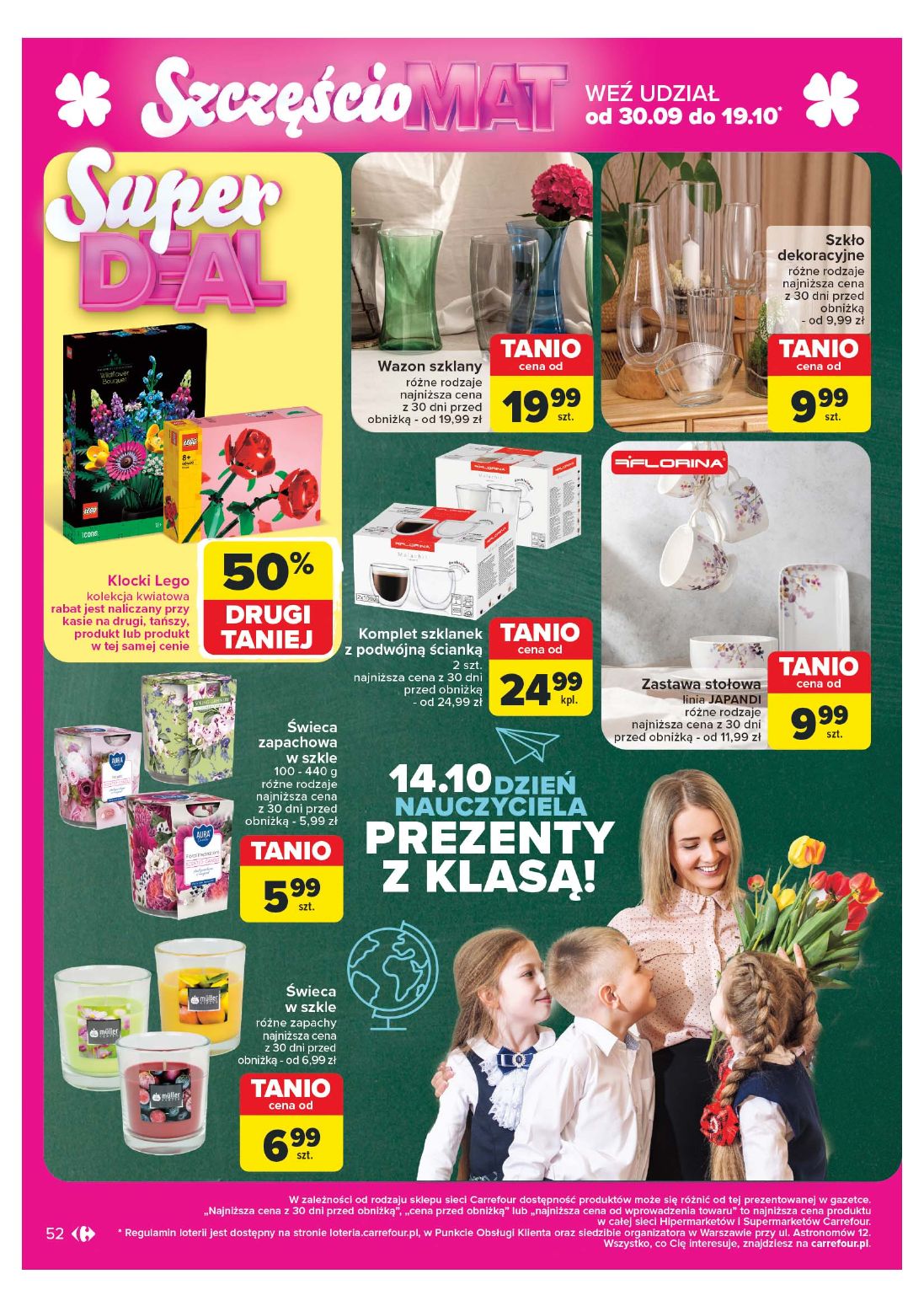 gazetka promocyjna Carrefour Market Szczęścio MAT - Strona 52