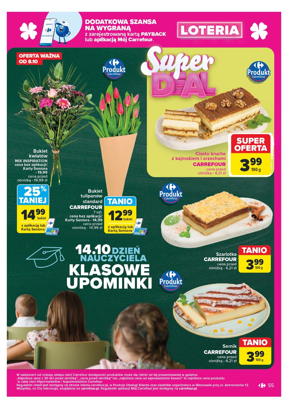 gazetka promocyjna Carrefour Market Szczęścio MAT - Strona 55