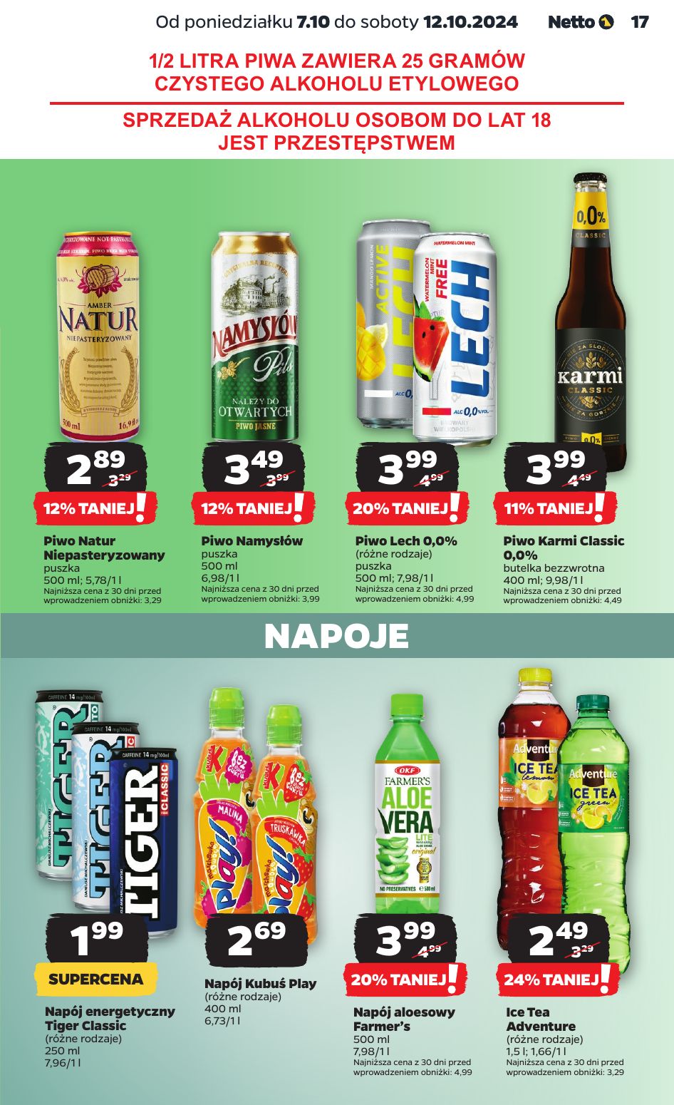 gazetka promocyjna NETTO Dyskontowe Asy - Strona 17