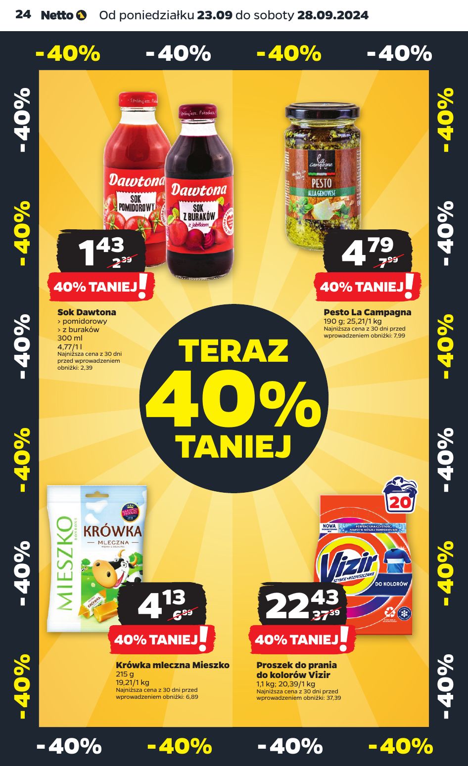 gazetka promocyjna NETTO Dyskontowe Asy - Strona 24