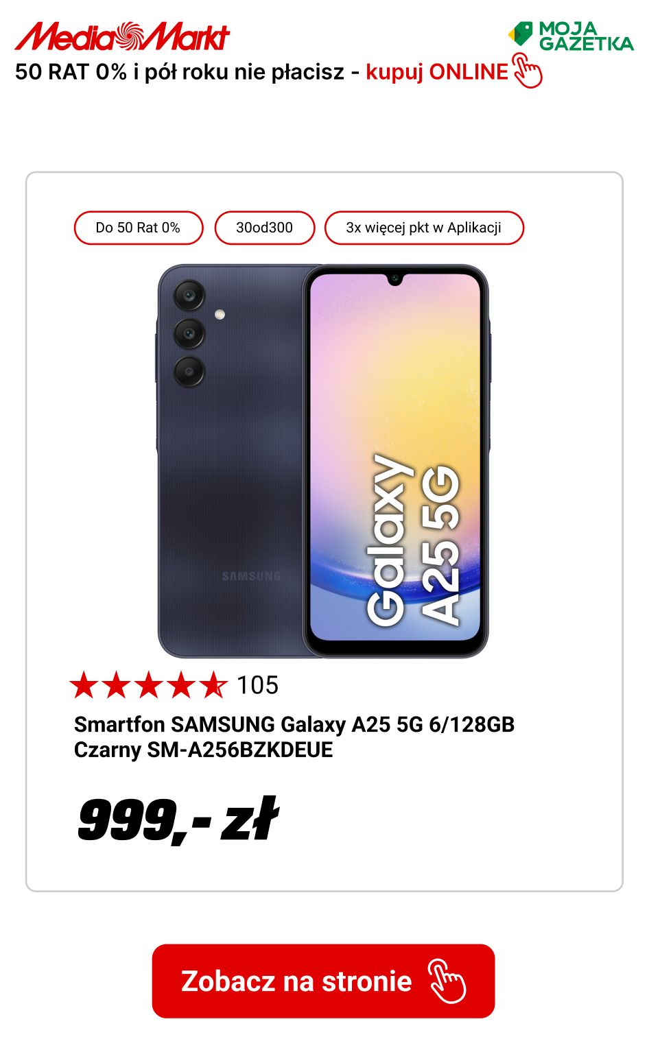 gazetka promocyjna Media Markt 50 rat ZERO% i do pół roku nie płacisz! - Strona 2