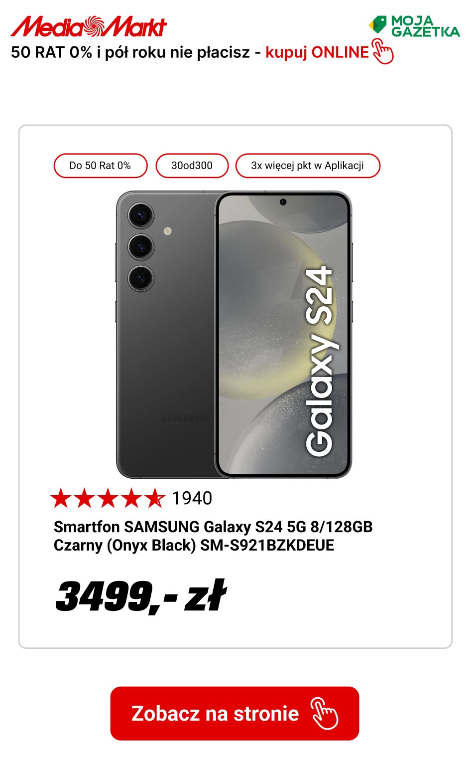 gazetka promocyjna Media Markt 50 rat ZERO% i do pół roku nie płacisz! - Strona 5