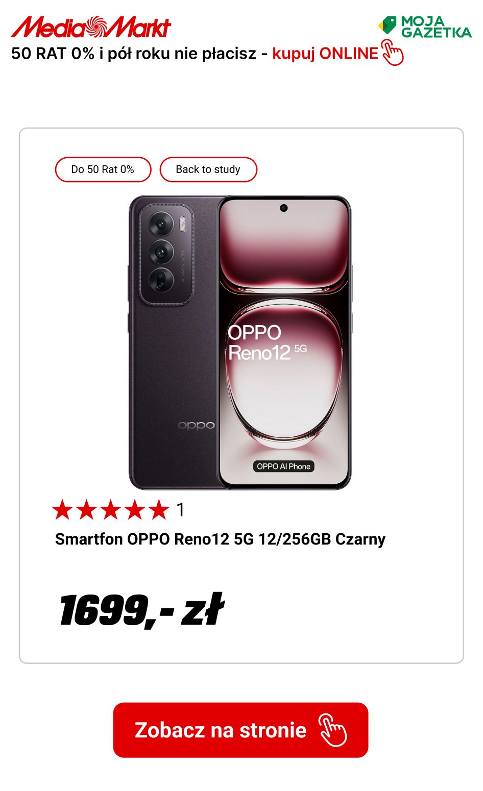 gazetka promocyjna Media Markt 50 rat ZERO% i do pół roku nie płacisz! - Strona 6