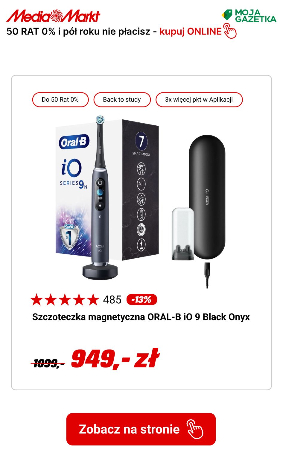 gazetka promocyjna Media Markt 50 rat ZERO% i do pół roku nie płacisz! - Strona 16