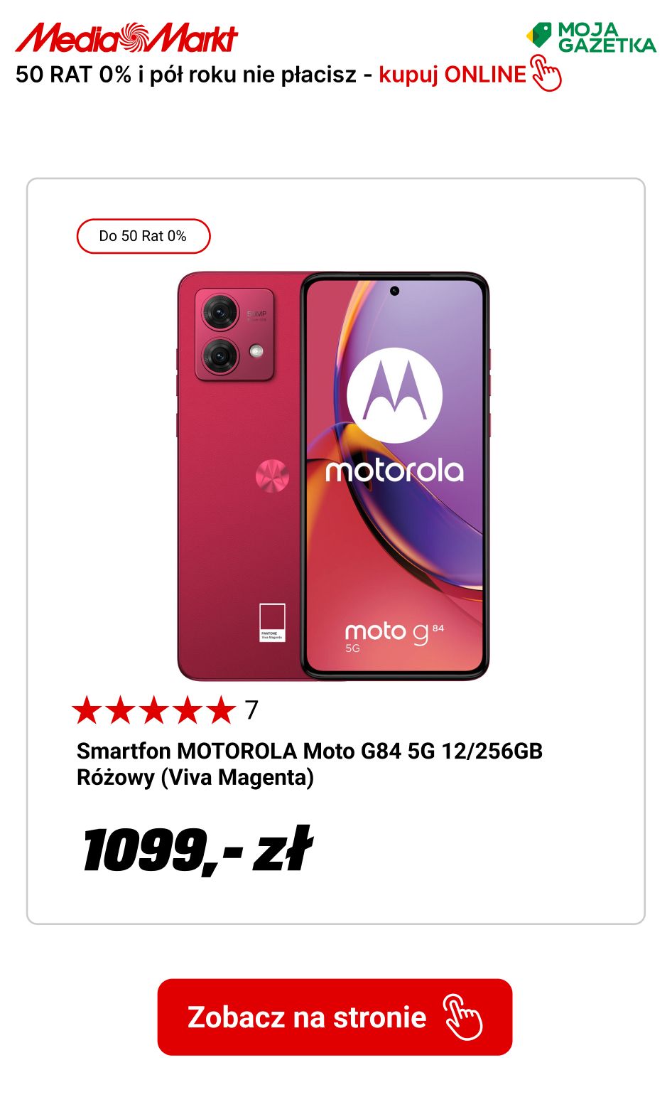 gazetka promocyjna Media Markt 50 rat ZERO% i do pół roku nie płacisz! - Strona 24