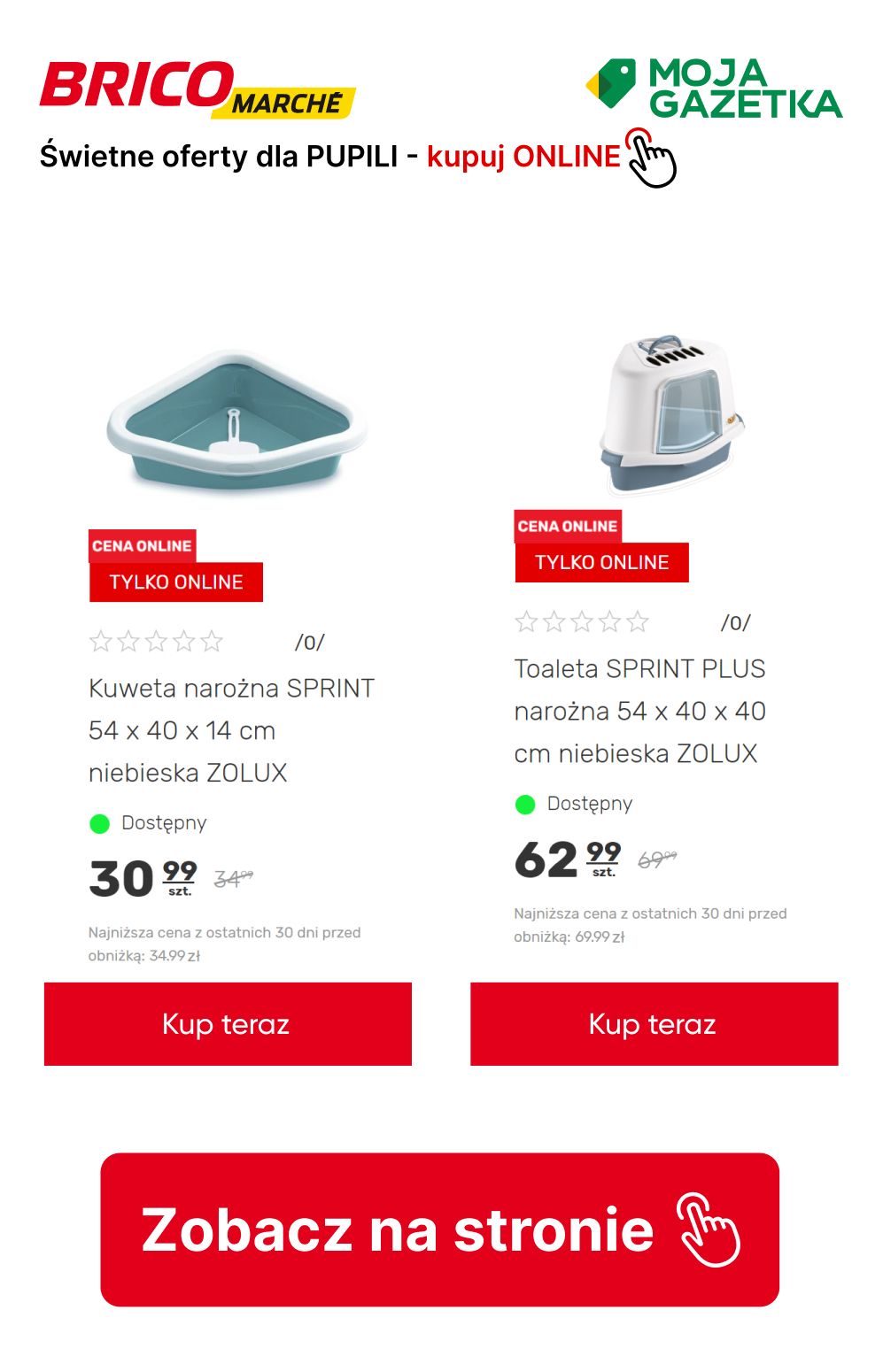 gazetka promocyjna BRICOMARCHE Super oferty dla PUPILI! Do -20% na akcesoria dla kota i psa. - Strona 4