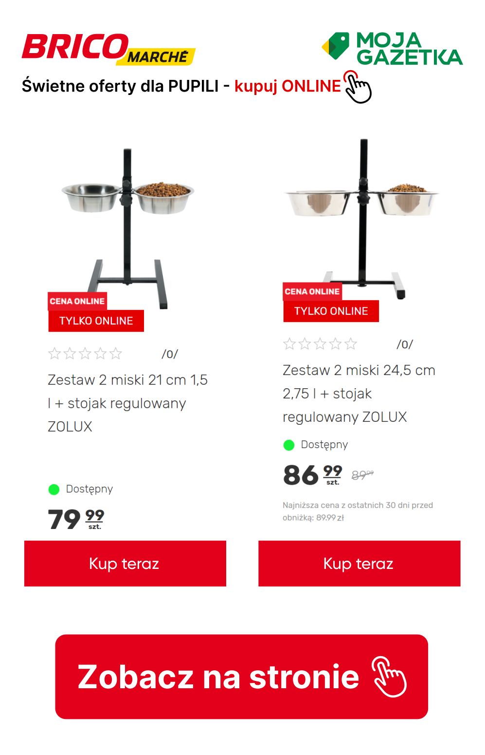 gazetka promocyjna BRICOMARCHE Super oferty dla PUPILI! Do -20% na akcesoria dla kota i psa. - Strona 7