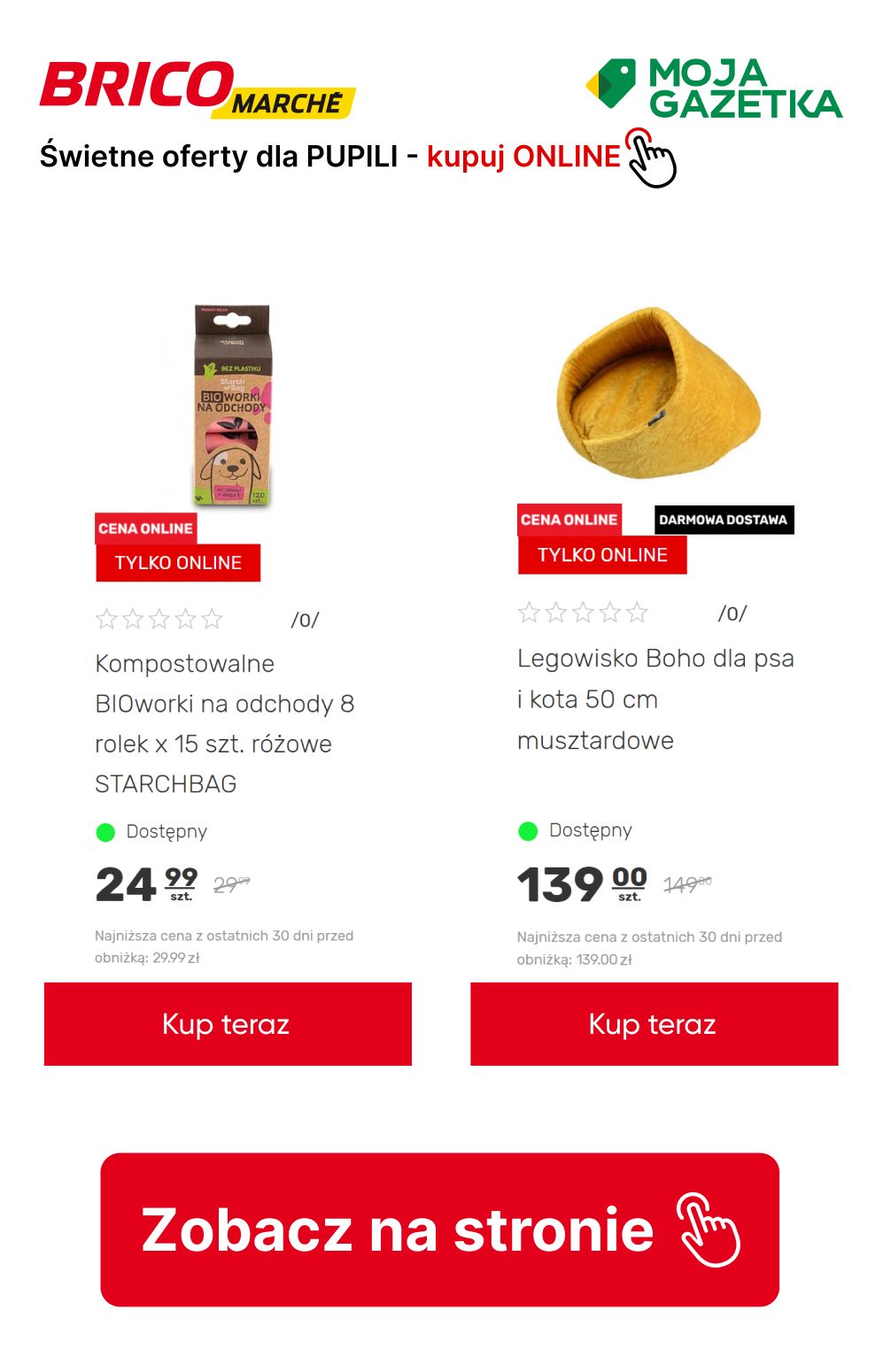 gazetka promocyjna BRICOMARCHE Super oferty dla PUPILI! Do -20% na akcesoria dla kota i psa. - Strona 14