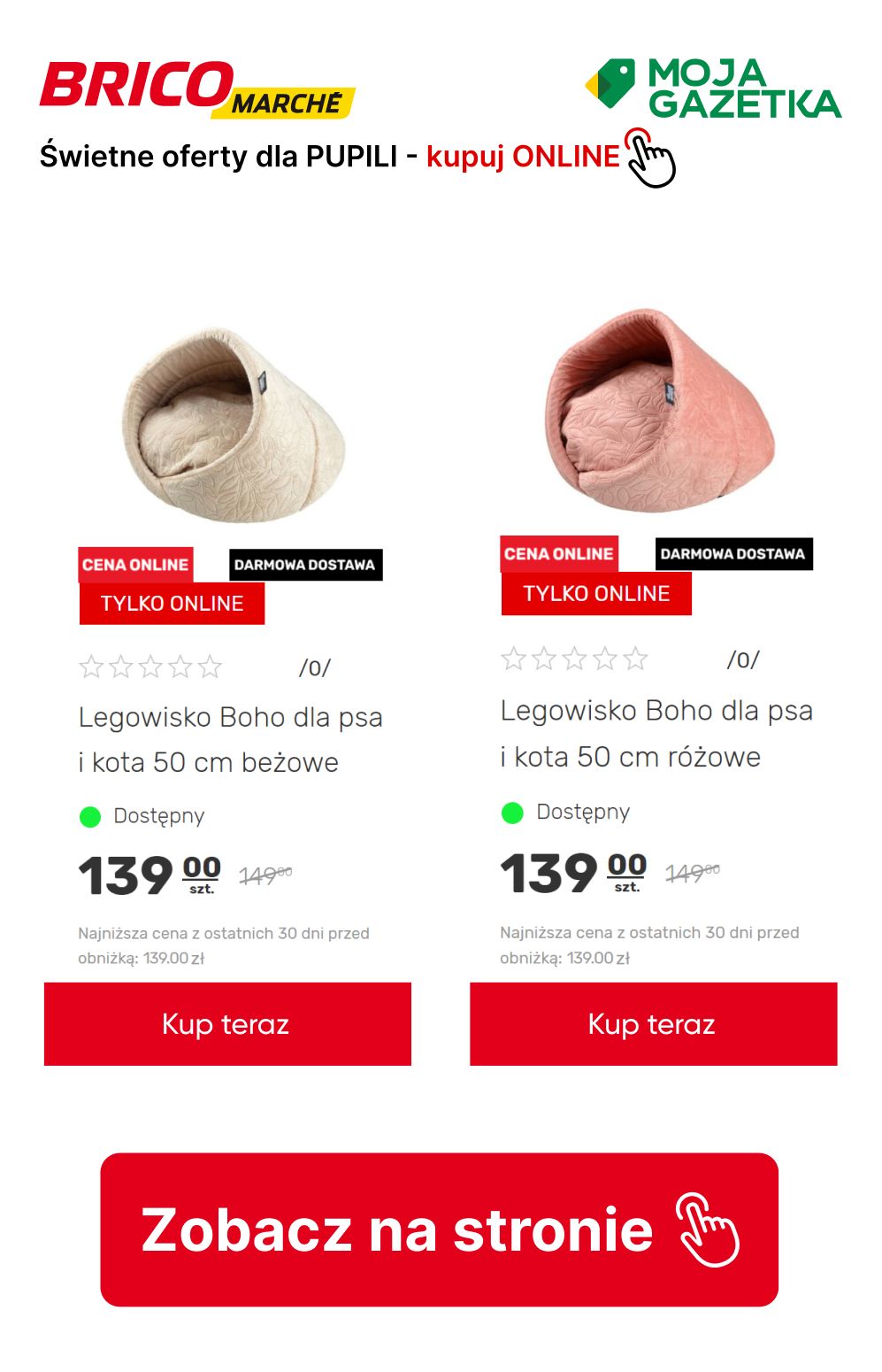 gazetka promocyjna BRICOMARCHE Super oferty dla PUPILI! Do -20% na akcesoria dla kota i psa. - Strona 16