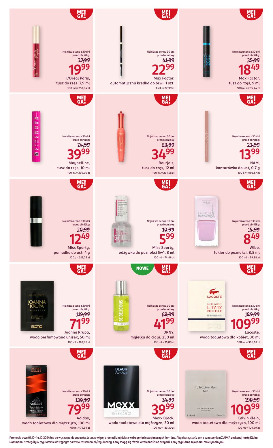 gazetka promocyjna ROSSMANN MEGA! Ci się opłaca - Strona 12