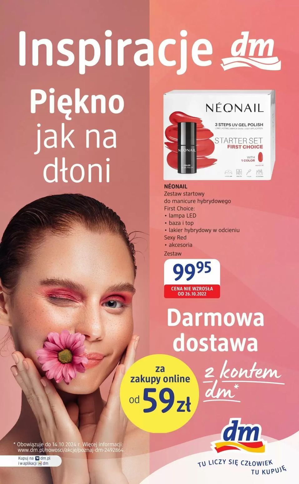 gazetka promocyjna Drogeria dm Piękno jak na dłoni - Strona 1