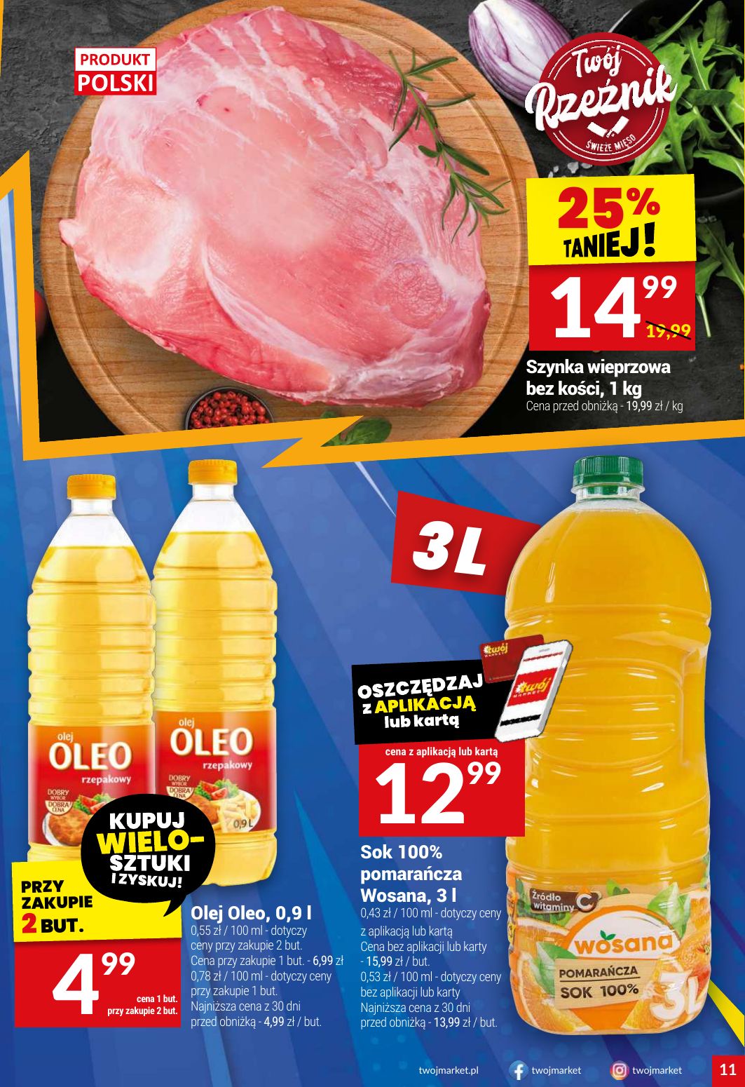 gazetka promocyjna Twój Market  - Strona 11