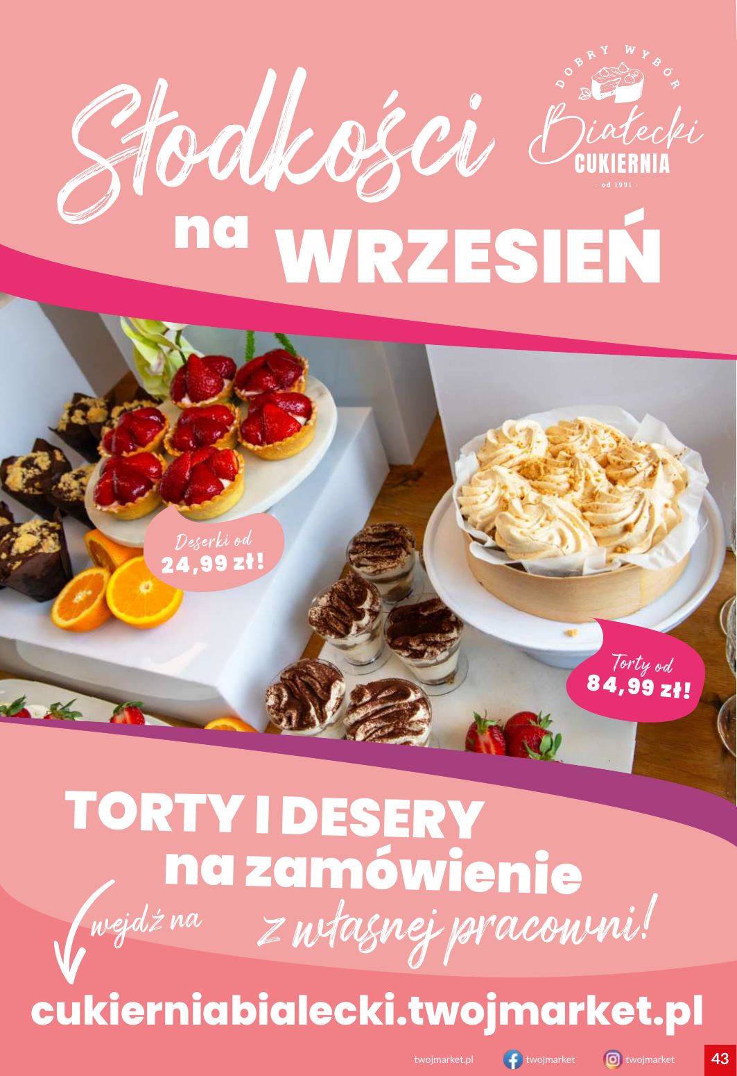 gazetka promocyjna Twój Market  - Strona 43