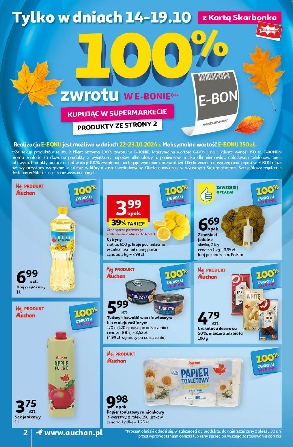 gazetka promocyjna Auchan Supermarket Pewność niskich cen - Strona 2