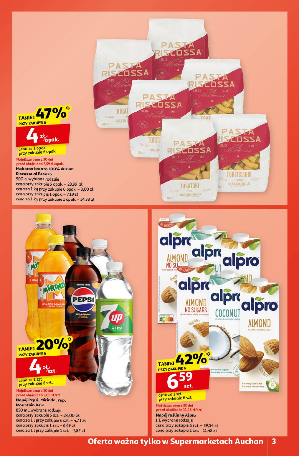 gazetka promocyjna Auchan Supermarket Pewność niskich cen - Strona 3