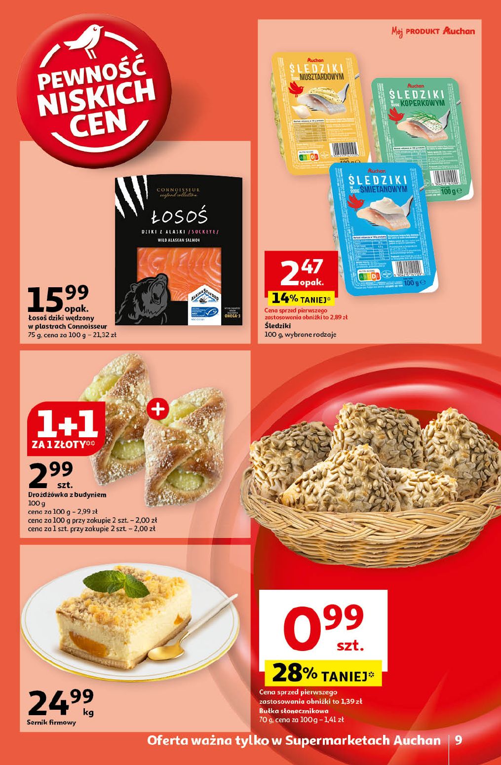 gazetka promocyjna Auchan Supermarket Pewność niskich cen - Strona 9