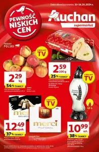 Gazetka promocyjna Auchan Supermarket, ważna od 10.10.2024 do 16.10.2024.