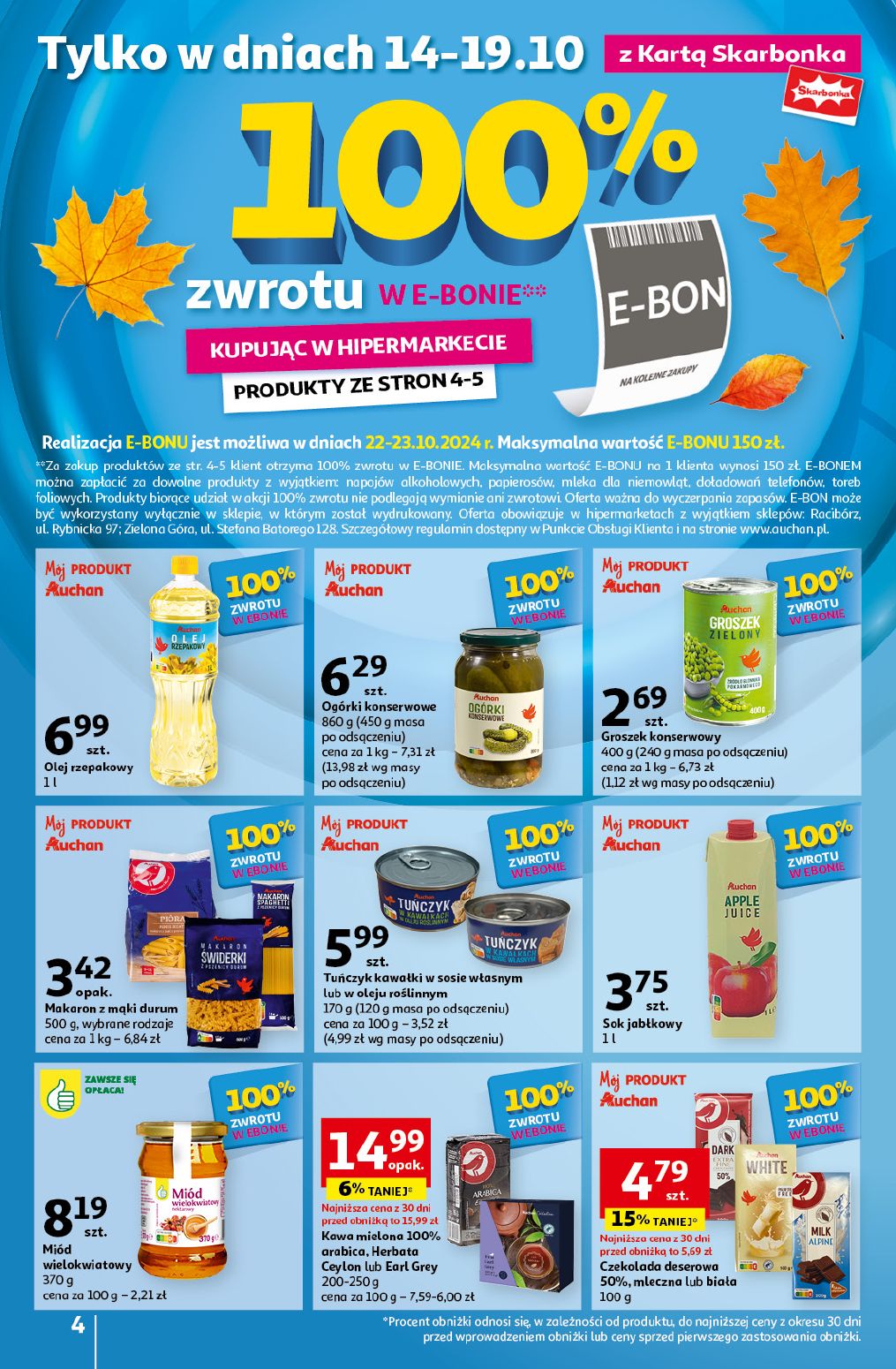 gazetka promocyjna Auchan Pewność niskich cen - Strona 4