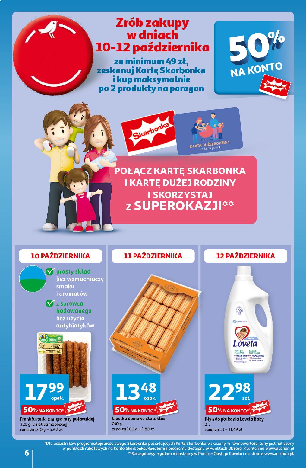 gazetka promocyjna Auchan Pewność niskich cen - Strona 6