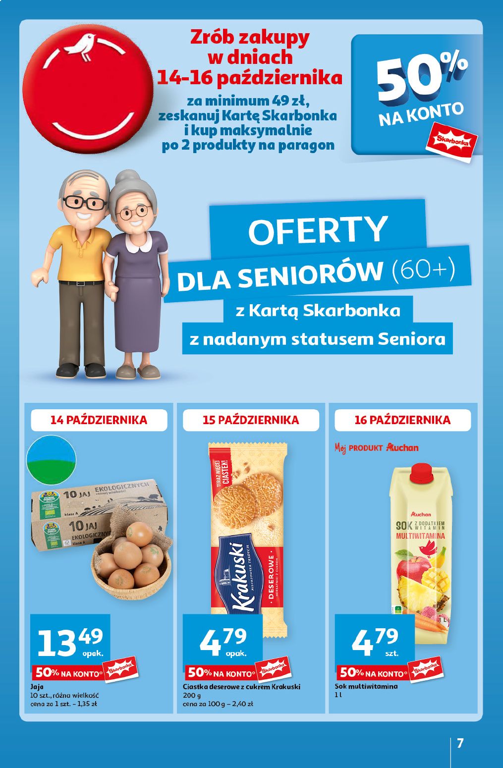 gazetka promocyjna Auchan Pewność niskich cen - Strona 7