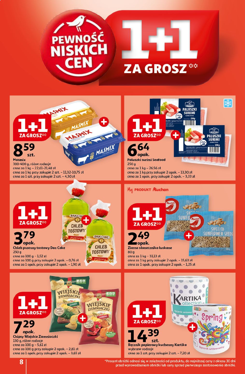 gazetka promocyjna Auchan Pewność niskich cen - Strona 8