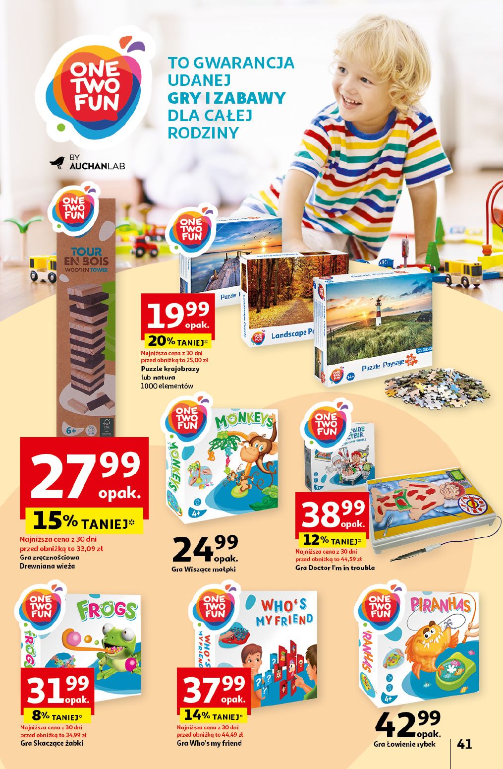 gazetka promocyjna Auchan Pewność niskich cen - Strona 49