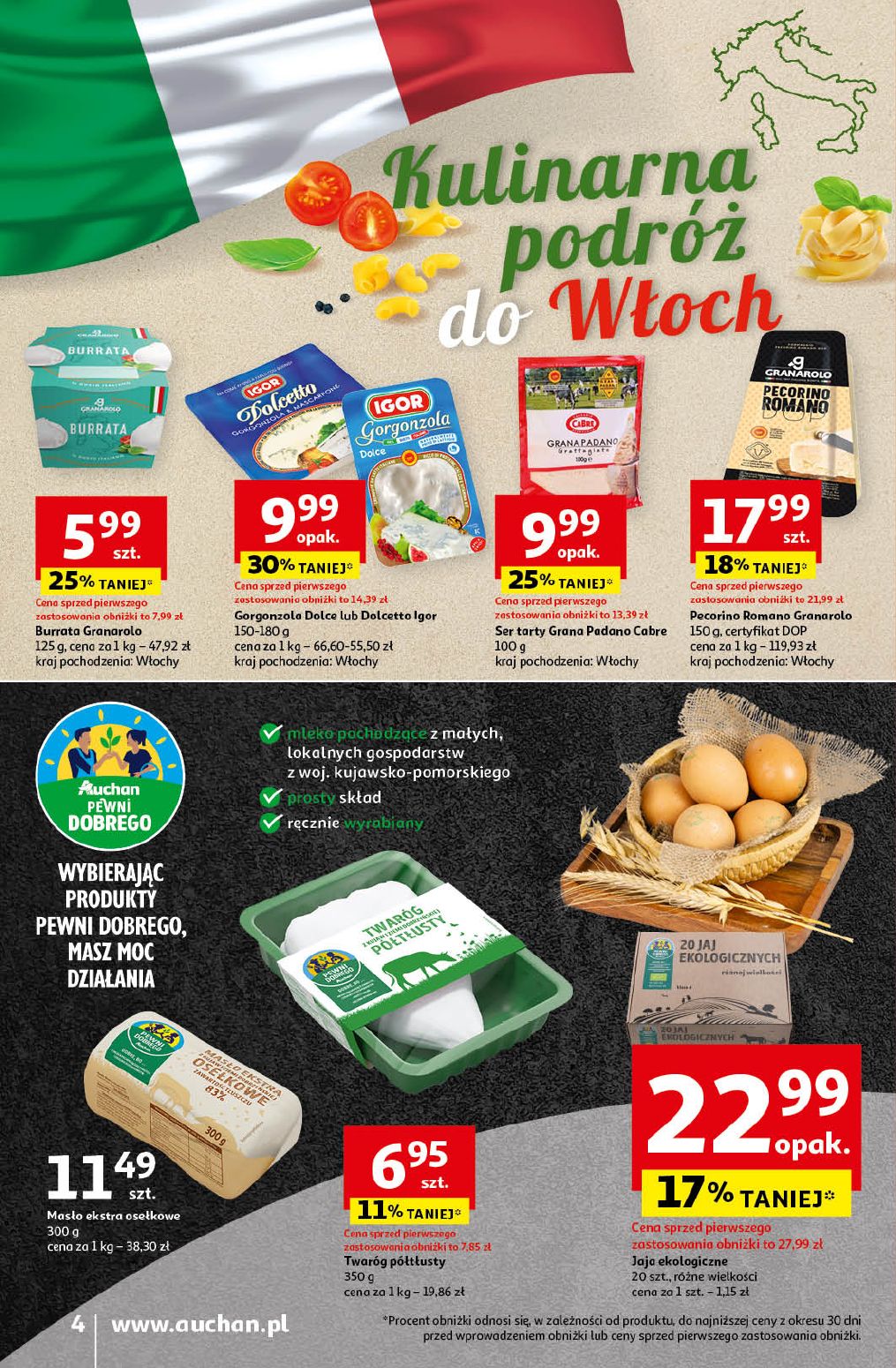 gazetka promocyjna Moje Auchan Pewność niskich cen - Strona 4