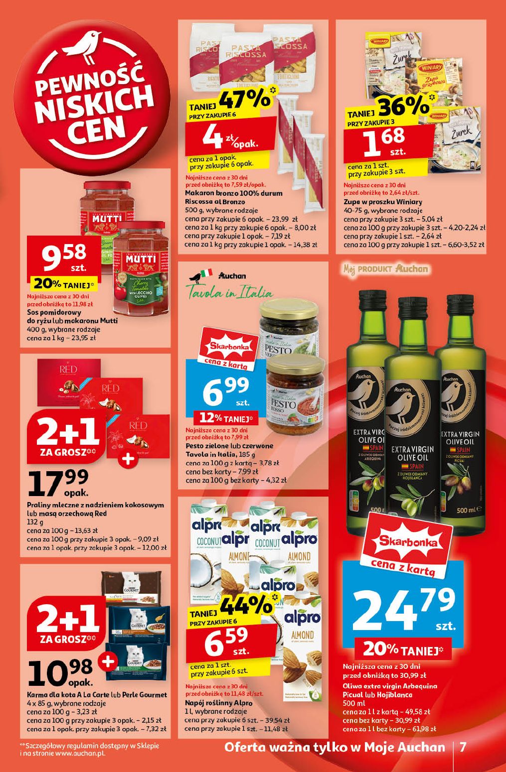 gazetka promocyjna Moje Auchan Pewność niskich cen - Strona 7