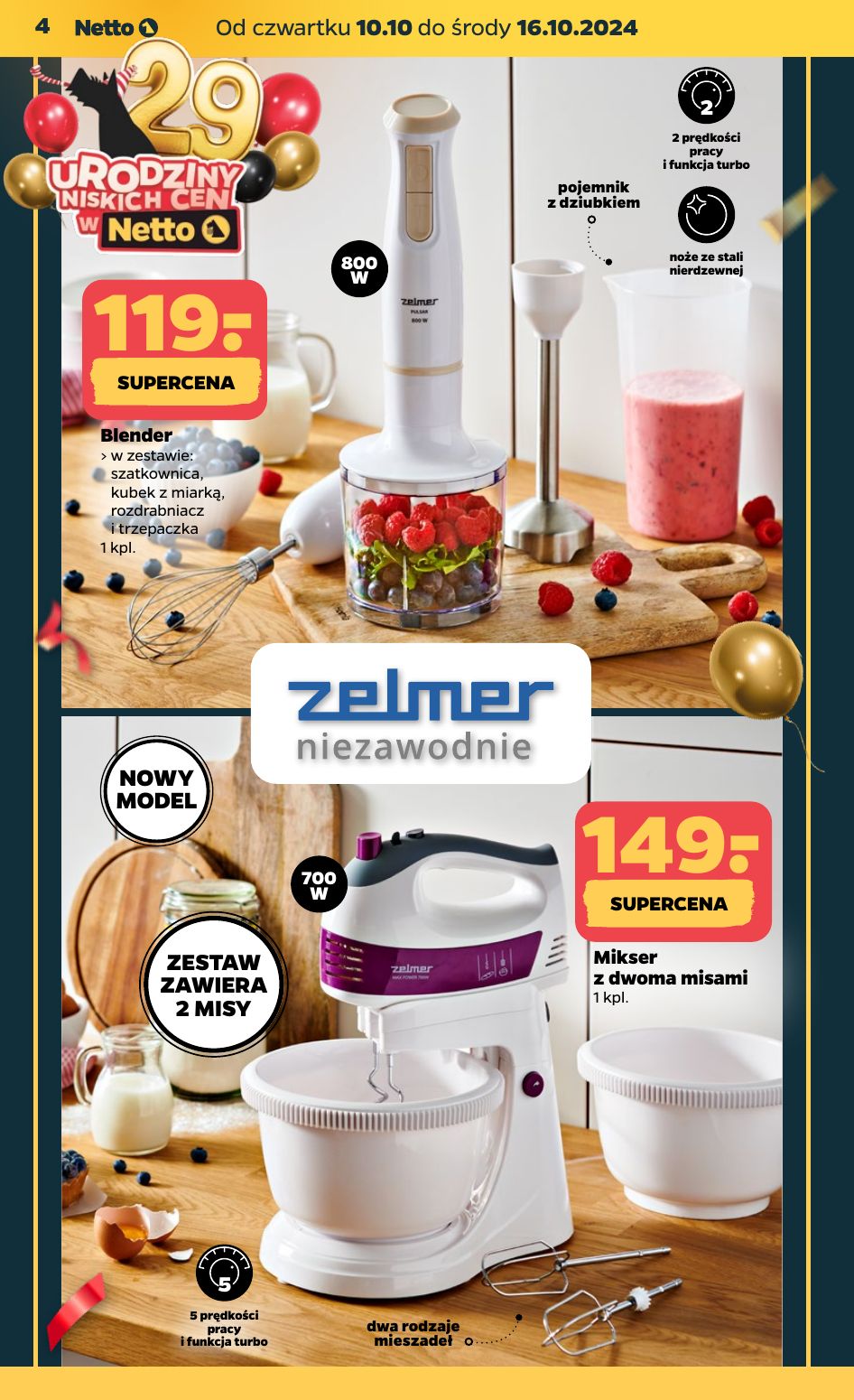 gazetka promocyjna NETTO Urodzinowe inspiracje - Strona 4