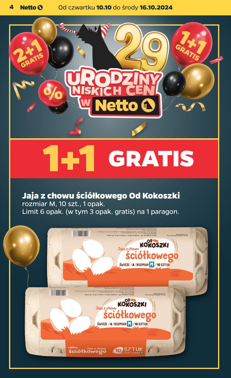 gazetka promocyjna NETTO Urodziny niskich cen w NETTO - Strona 4