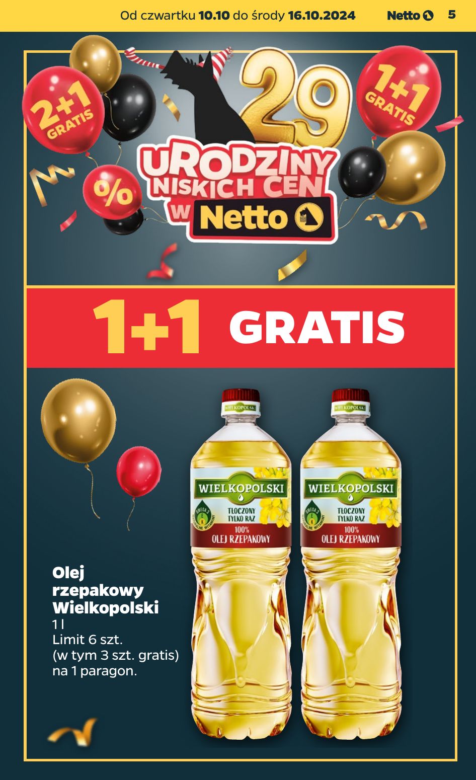 gazetka promocyjna NETTO Urodziny niskich cen w NETTO - Strona 5