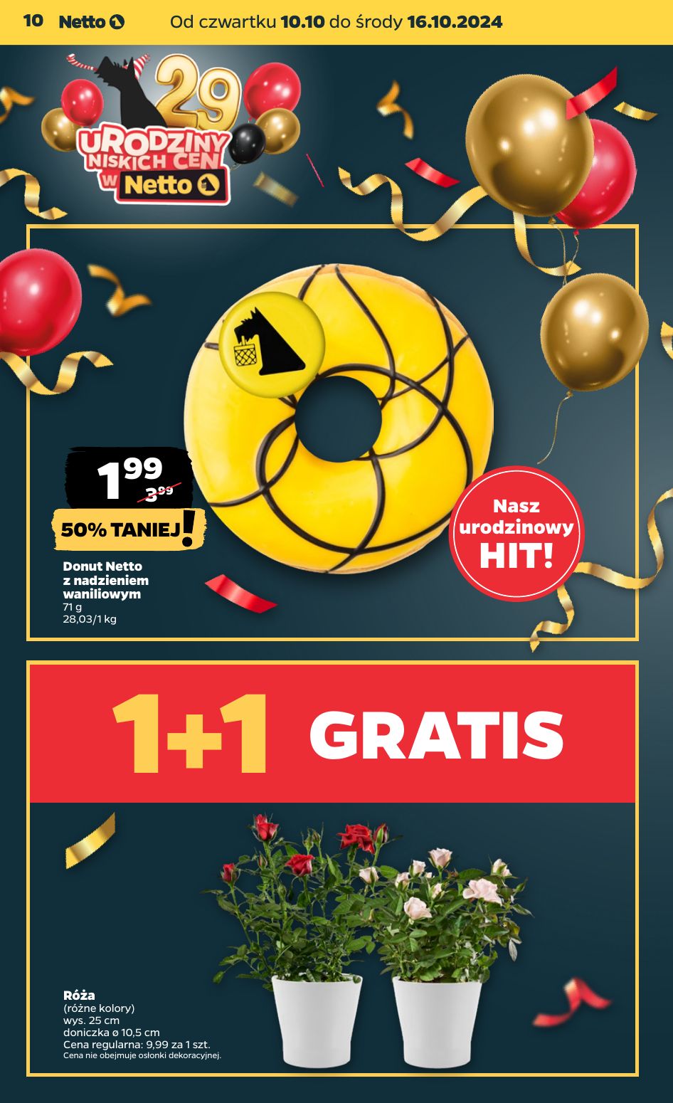 gazetka promocyjna NETTO Urodziny niskich cen w NETTO - Strona 10