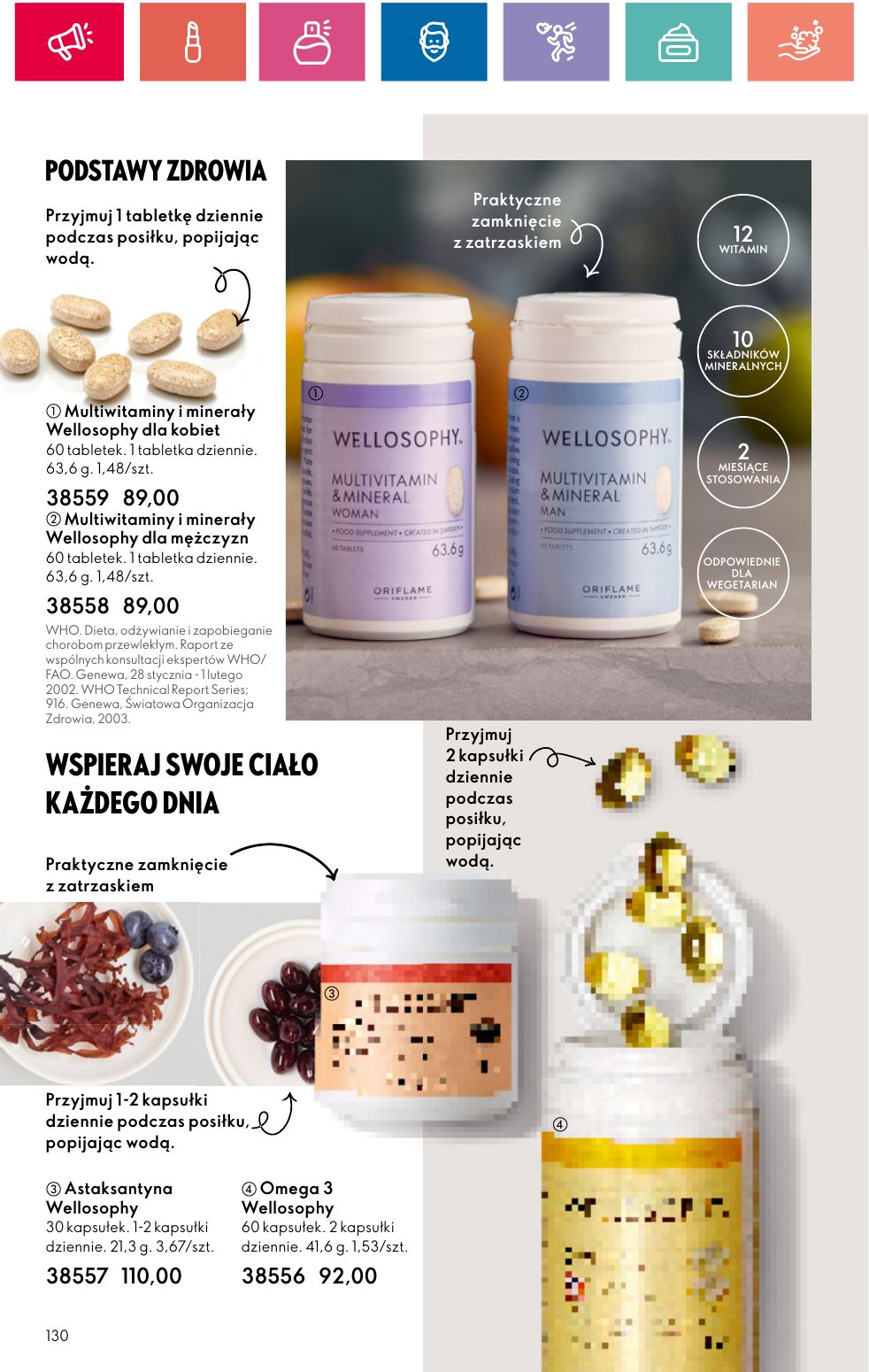 gazetka promocyjna ORIFLAME  - Strona 130