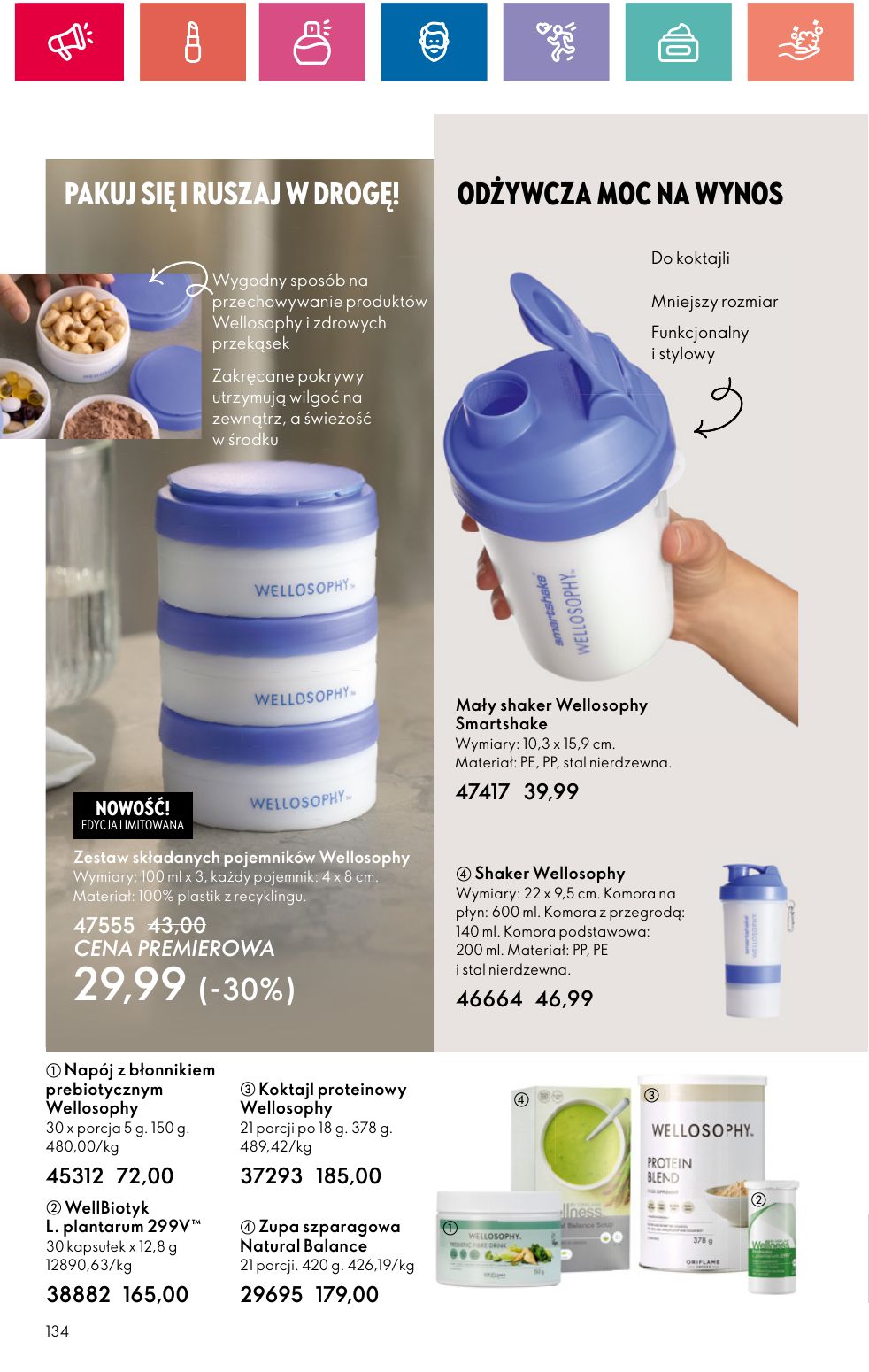 gazetka promocyjna ORIFLAME  - Strona 134